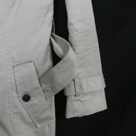 BANANA REPUBLIC | xs - extra small petite | Classic Beige Trench Coat with Belt - Picture 7 of 14